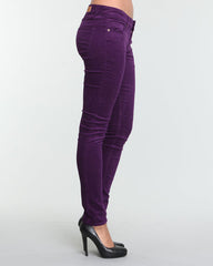 Ankle Length Darck Violet denim