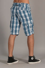 Water Blue Men Short