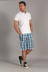 Water Blue Men Short