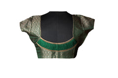 Green Banaras Blouse