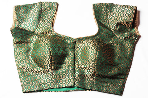 Green Banaras Blouse