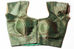 Green Banaras Blouse