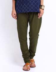 Olive Green Churidar