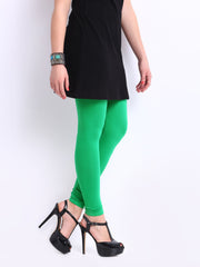 Women Green Leggings