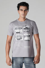 Vintage Season - Grey T-Shirt