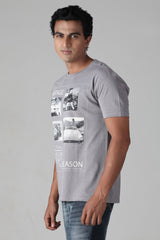 Vintage Season - Grey T-Shirt