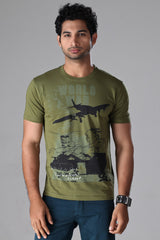 World War - Olive T-Shirt