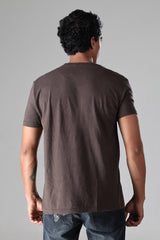 Stuck In Reverse - Brown Melange T-Shirt