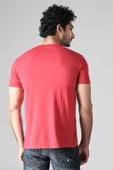 Punk - Soft Red Melange T-Shirt