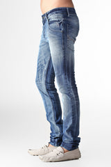 Coated Raw Comfort Fit Strech Jeans