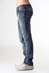 Streaked Indigo Strech Comfort Fit Jeans