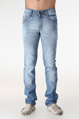 Blue Vintage Wash Comfort Stretch Fit Jeans