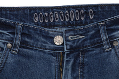 Coated Raw Comfort Fit Strech Jeans