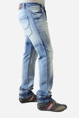 Gas Light Stone Washed Comfort Fit Jeans