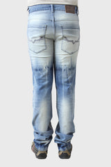 Gas Light Stone Washed Comfort Fit Jeans