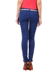 Ankle Length Cobalt Blue denim