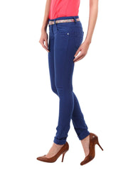 Ankle Length Cobalt Blue denim