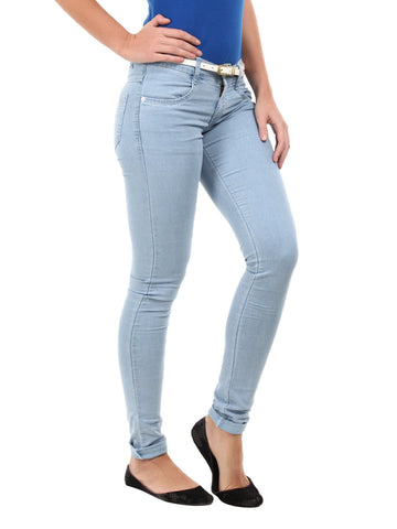 Ankle Length Light Blue denim