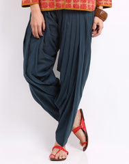 Dark Blue Women's Patiala