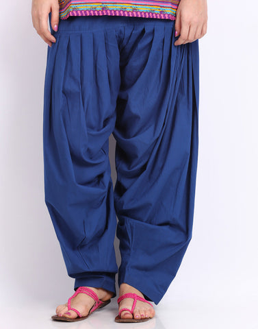 Blue Women's Patiala