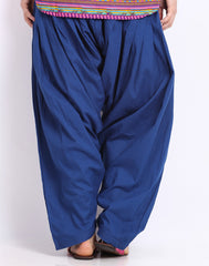 Blue Women's Patiala