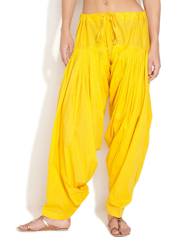 Yellow Women's Patiala